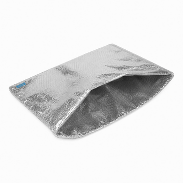 Isolatiezak 50 x 30 cm 4-laags zilverfolie, koelduur 24-48 uur (insulated shipping bag) — Cooled Solutions