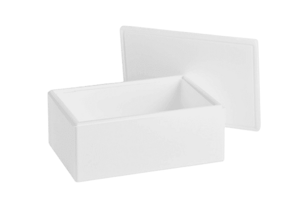 Κιβώτιο EPS 28 L, 550x380x230 mm - 1 παλέτα (60 τεμάχια)