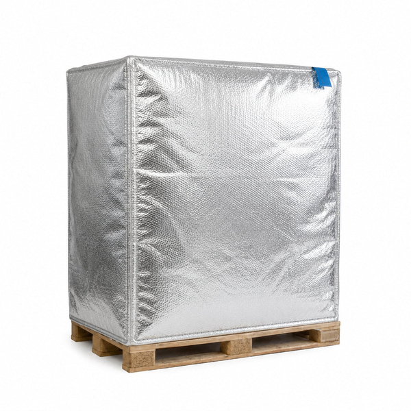 Θερμομονωτικό κάλυμμα παλέτας block 120 x 100 x 150 cm (διπλής στρώσης)