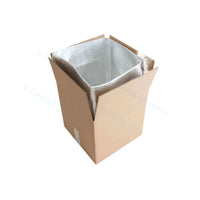 Θερμοδοχείο αναδιπλούμενο - 400 x 400 x 250 mm + (Θερμομονωτική τσάντα 4 επιπέδων)
