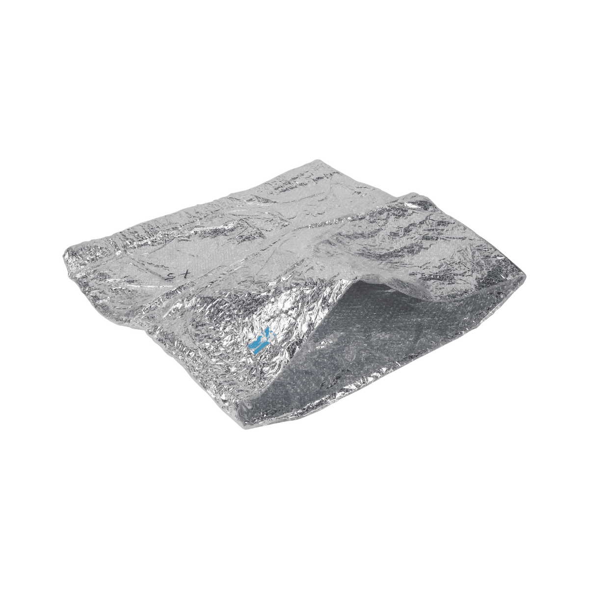 Θερμομονωτική σακούλα 70cm x 70cm x 8mm (Μεταλλική PET + Φύλλο με φυσαλίδες)